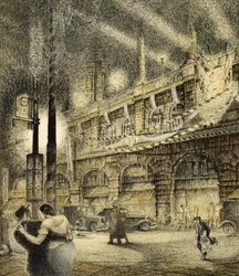 Noche de la coronación, Londres 1937, 1937